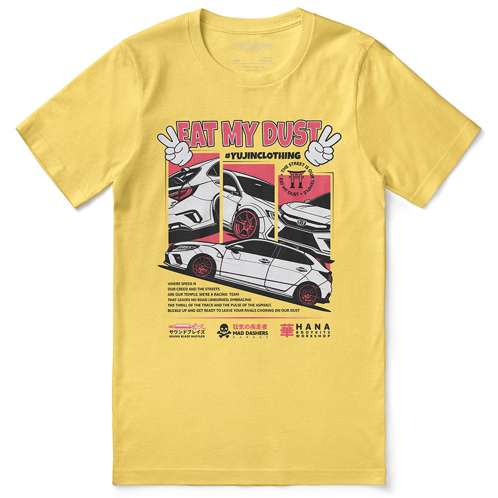 No Rivals Car T-Shirt | Yūjin Japanese Anime Streetwear Clothing