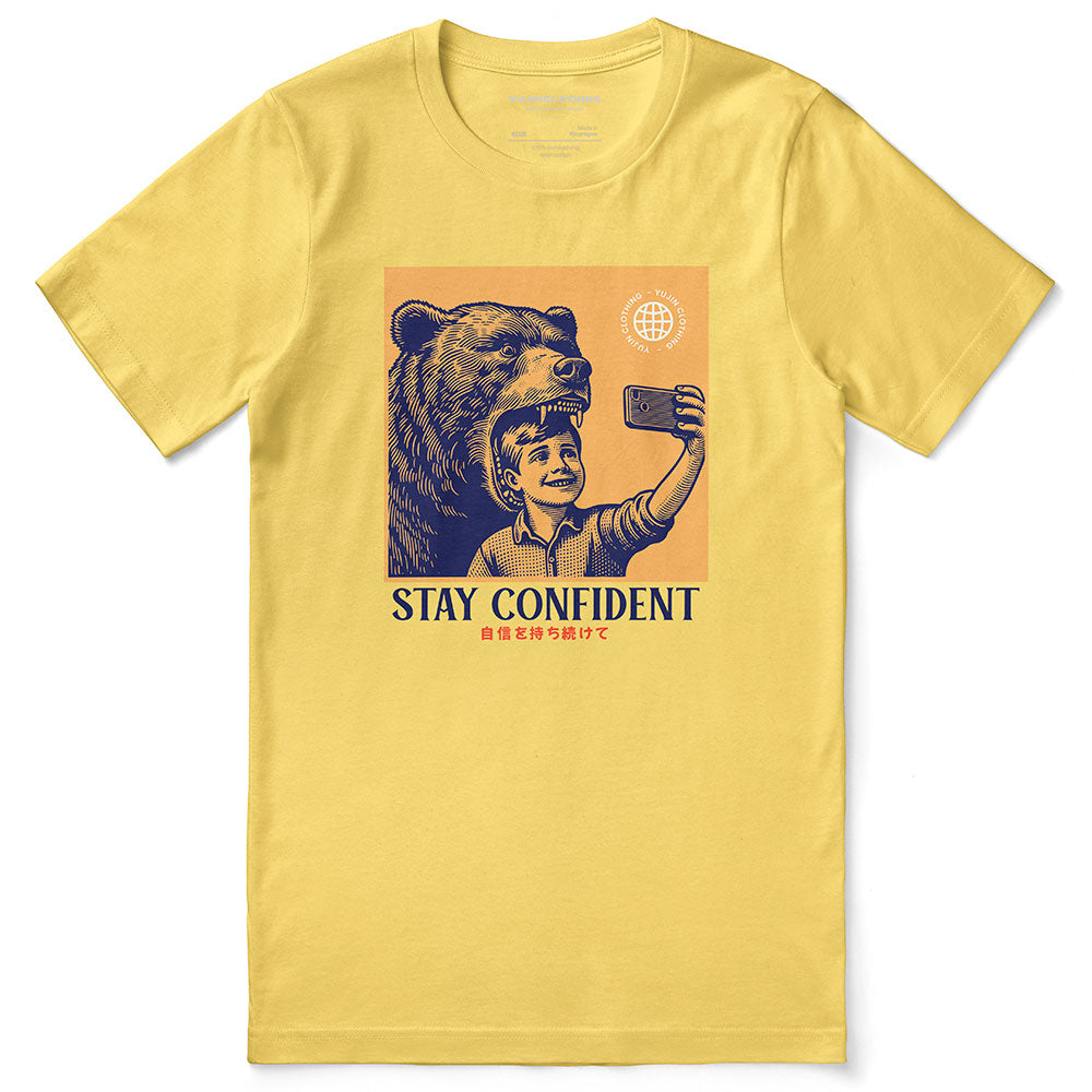 Stay Confident T-Shirt | Yūjin Japanese Anime Streetwear Clothing