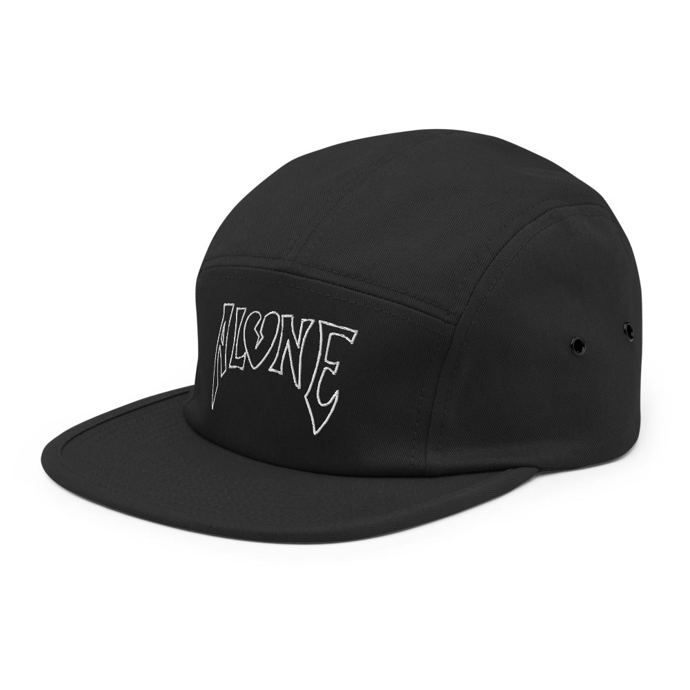 Alone Five Panel Cap | Yūjin Japanese Anime Streetwear Clothing