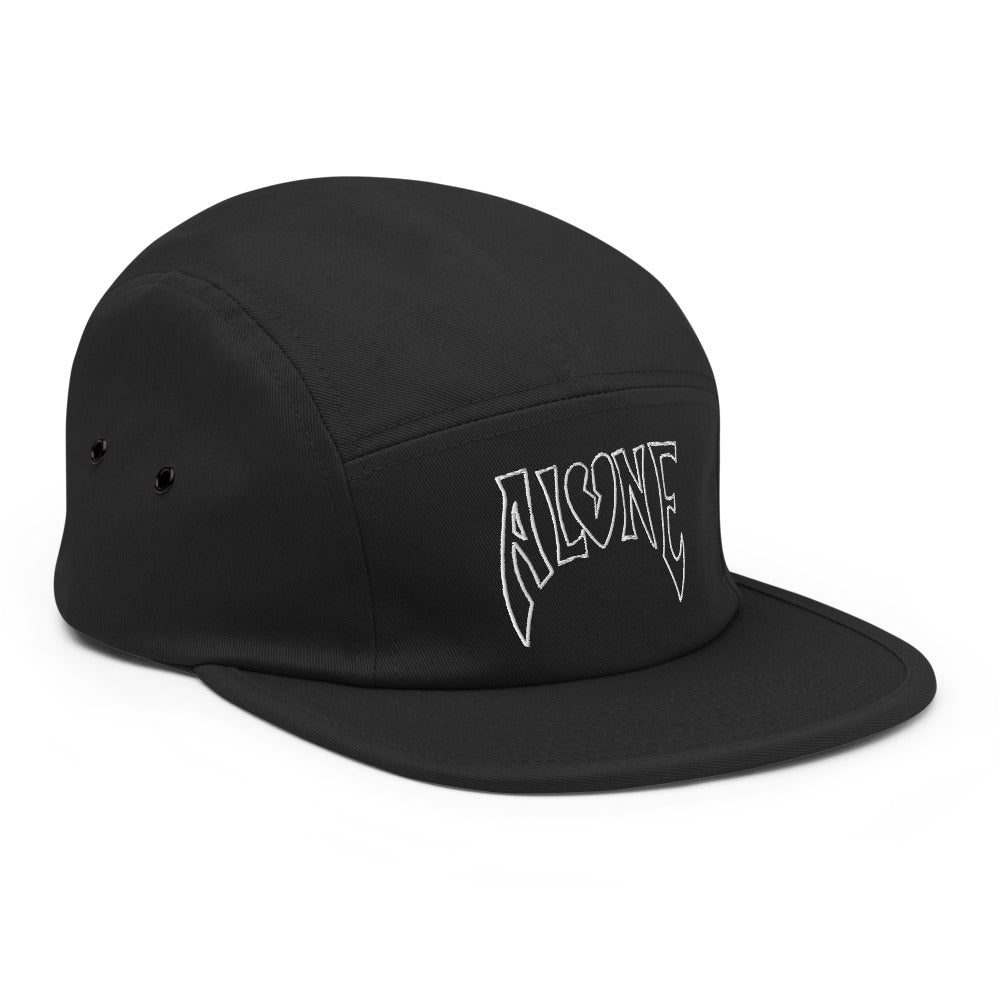 Alone Five Panel Cap | Yūjin Japanese Anime Streetwear Clothing