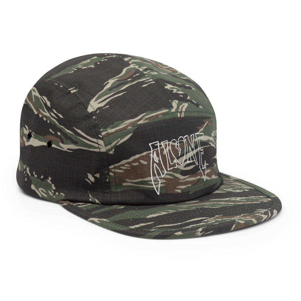 Alone Five Panel Cap | Yūjin Japanese Anime Streetwear Clothing
