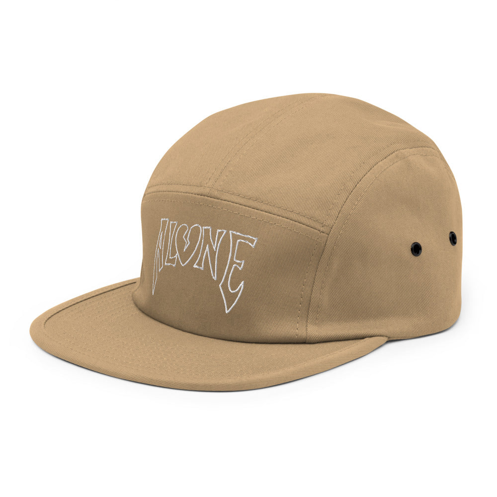 Alone Five Panel Cap | Yūjin Japanese Anime Streetwear Clothing