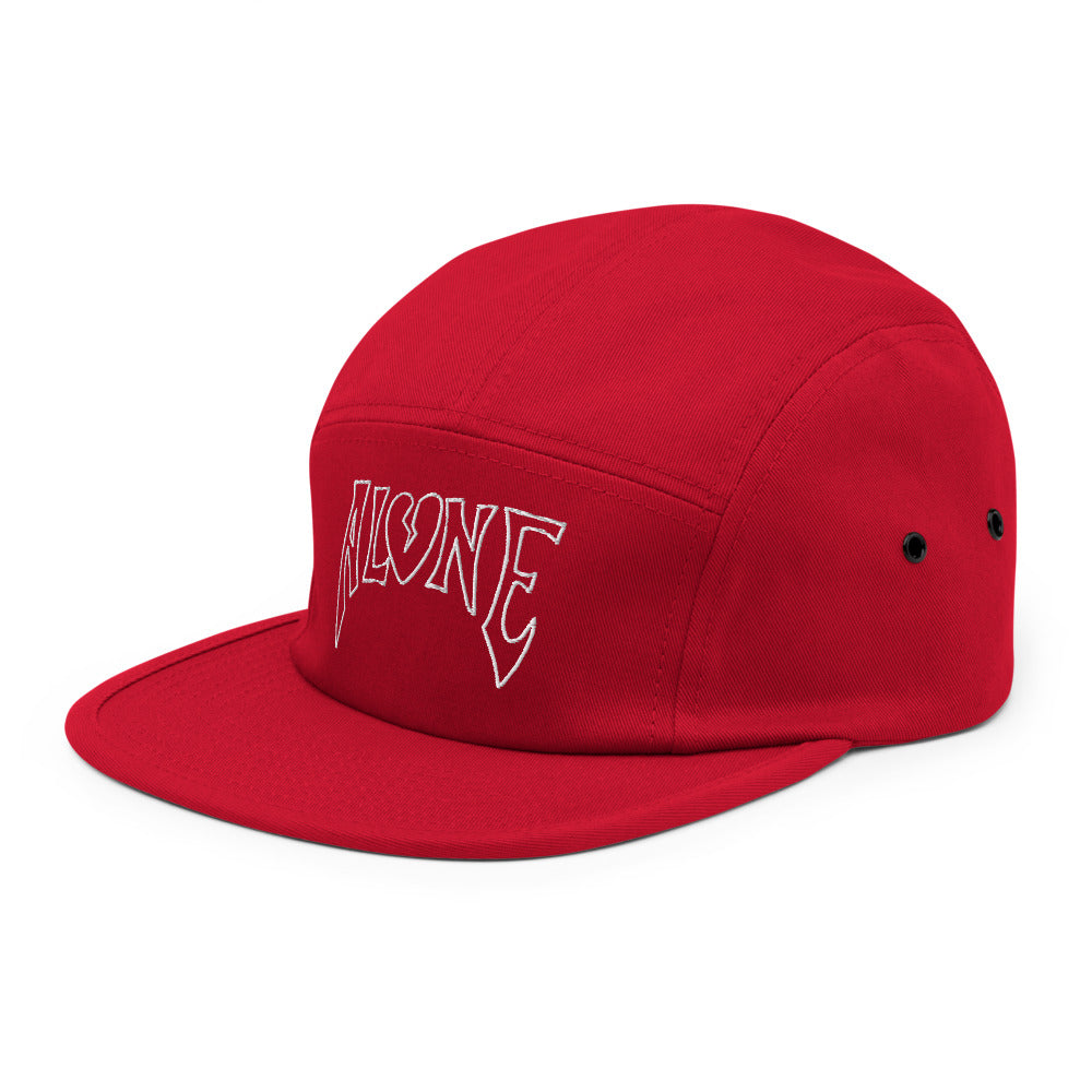 Alone Five Panel Cap | Yūjin Japanese Anime Streetwear Clothing