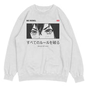 Be Rebel Sweatshirt | Yūjin Japanese Anime Streetwear Clothing