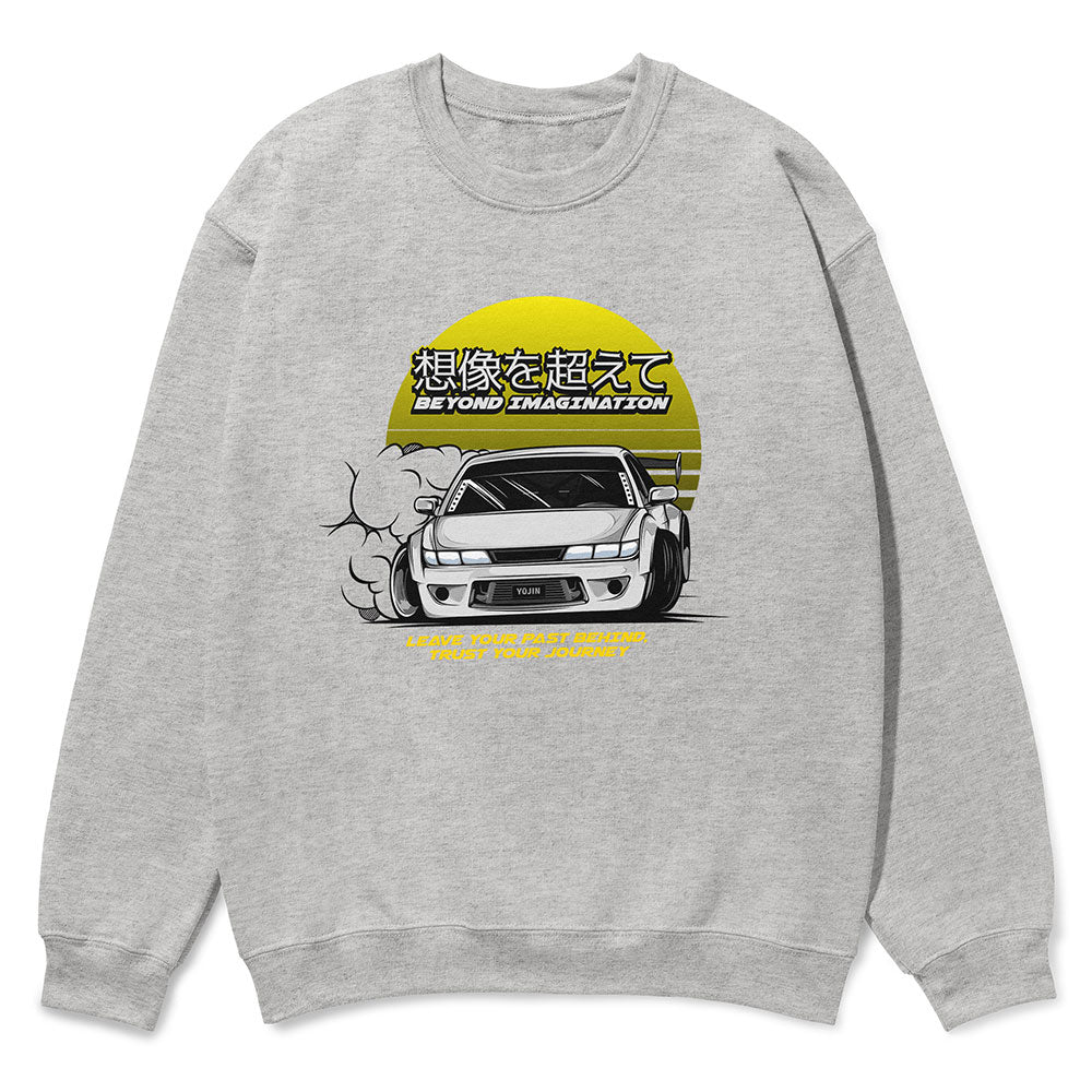 Beyond Imagination Sweatshirt | Yūjin Japanese Anime Streetwear Clothing