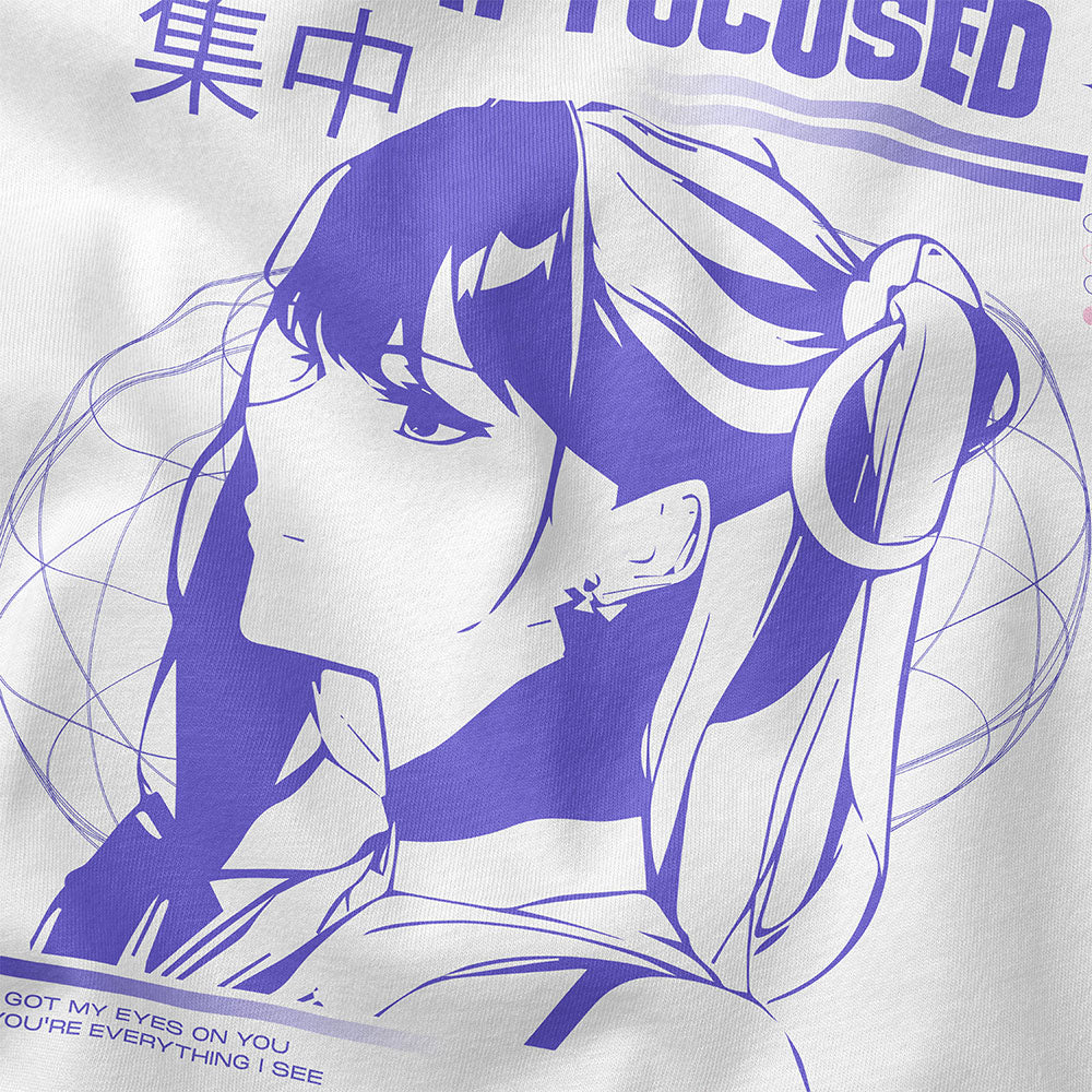 Stay Focused Hoodie | Yūjin Japanese Anime Streetwear Clothing