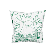 Christmas Sucks Cat Pillow | Yūjin Japanese Anime Streetwear Clothing