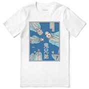 Demon Brothers T-Shirt | Yūjin Japanese Anime Streetwear Clothing