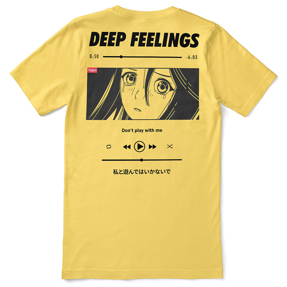 Deep Feelings T-Shirt | Yūjin Japanese Anime Streetwear Clothing