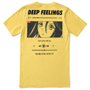 Deep Feelings T-Shirt | Yūjin Japanese Anime Streetwear Clothing