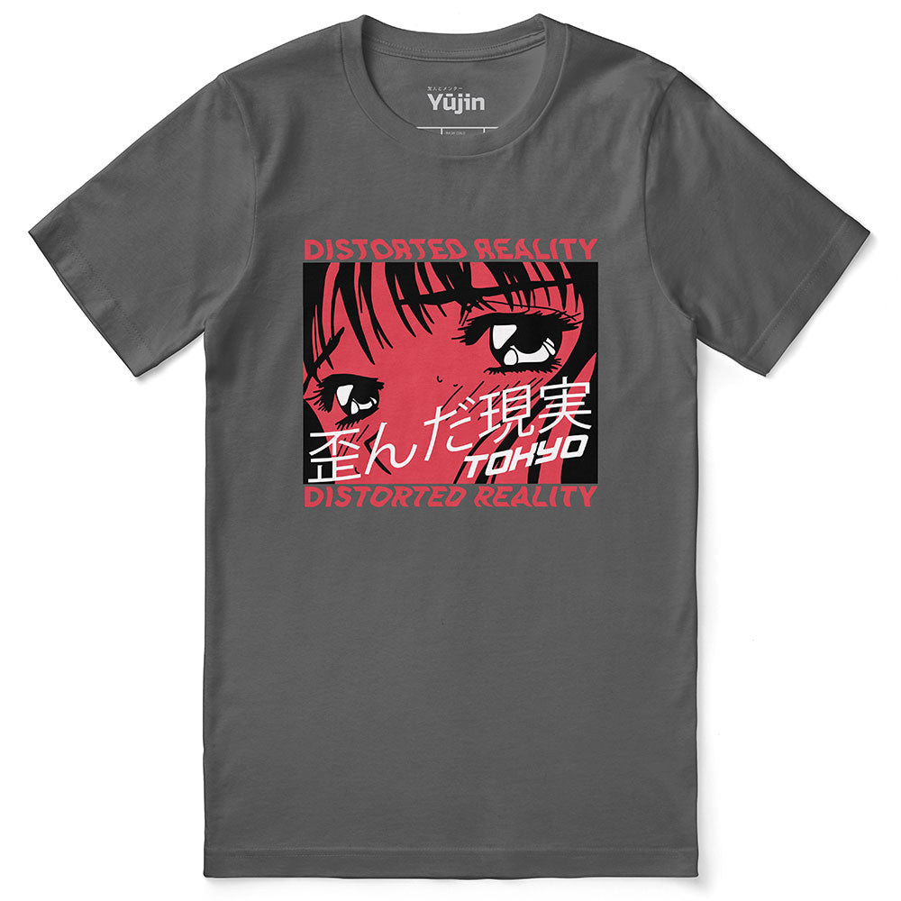 Distorted Reality T-Shirt | Yūjin Japanese Anime Streetwear Clothing