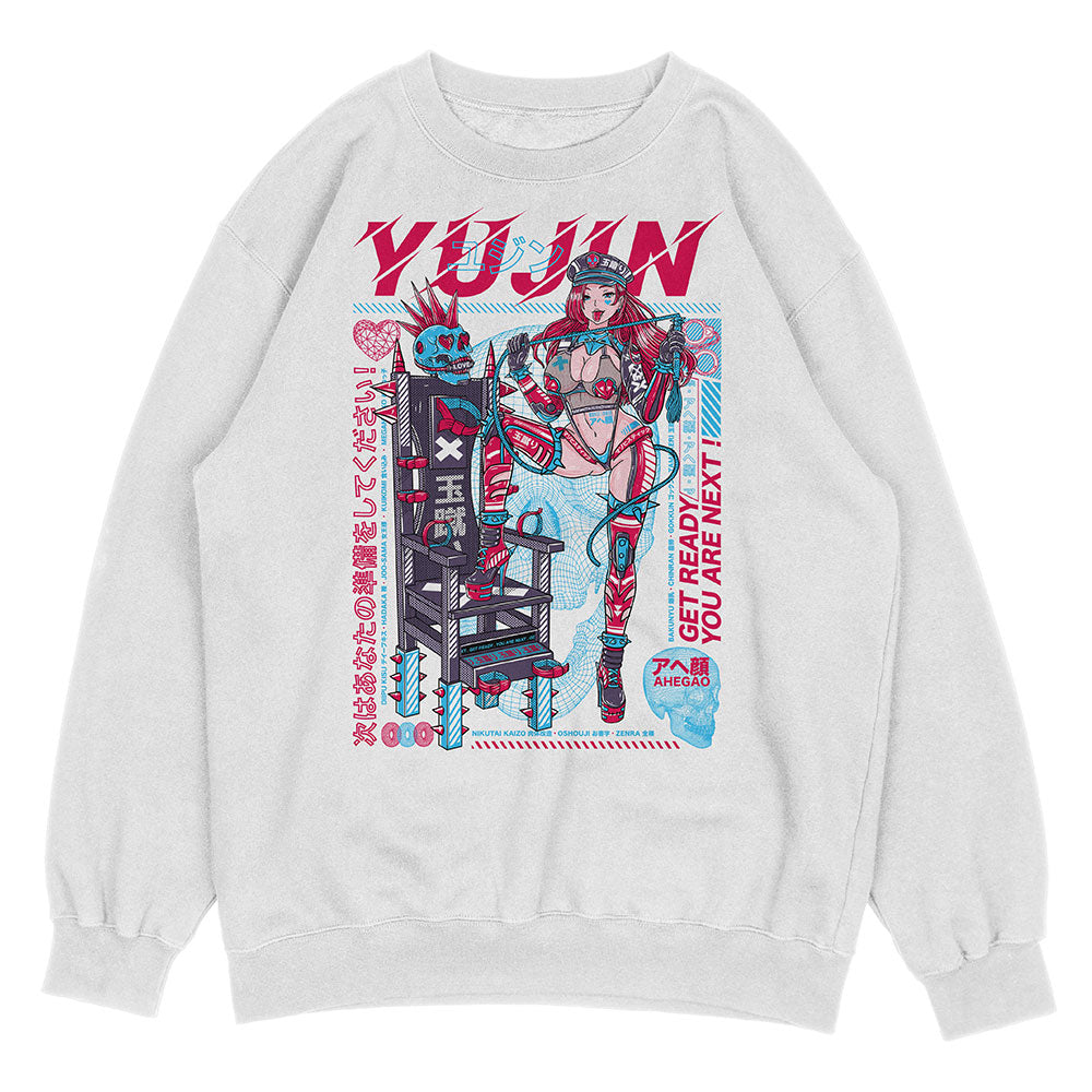 Get Ready Sweatshirt | Yūjin Japanese Anime Streetwear Clothing