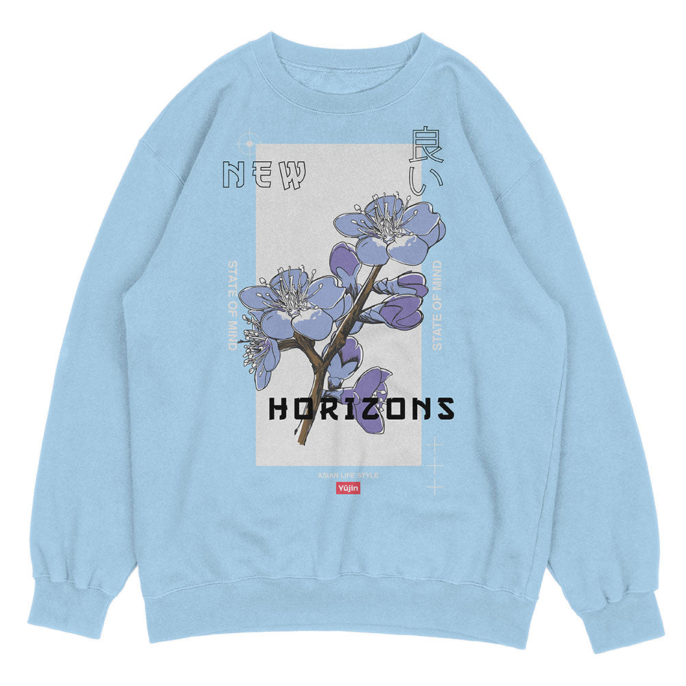 Horizons Sweatshirt | Yūjin Japanese Anime Streetwear Clothing