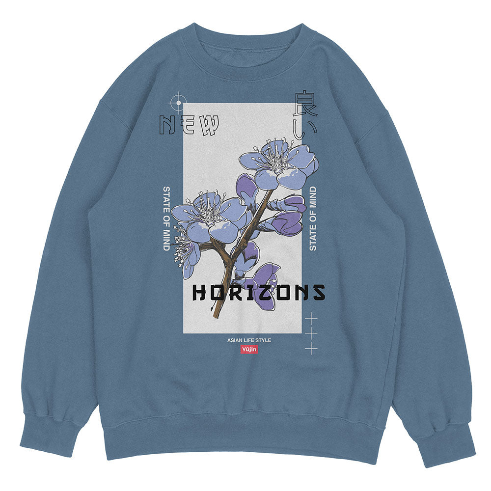 Horizons Sweatshirt | Yūjin Japanese Anime Streetwear Clothing