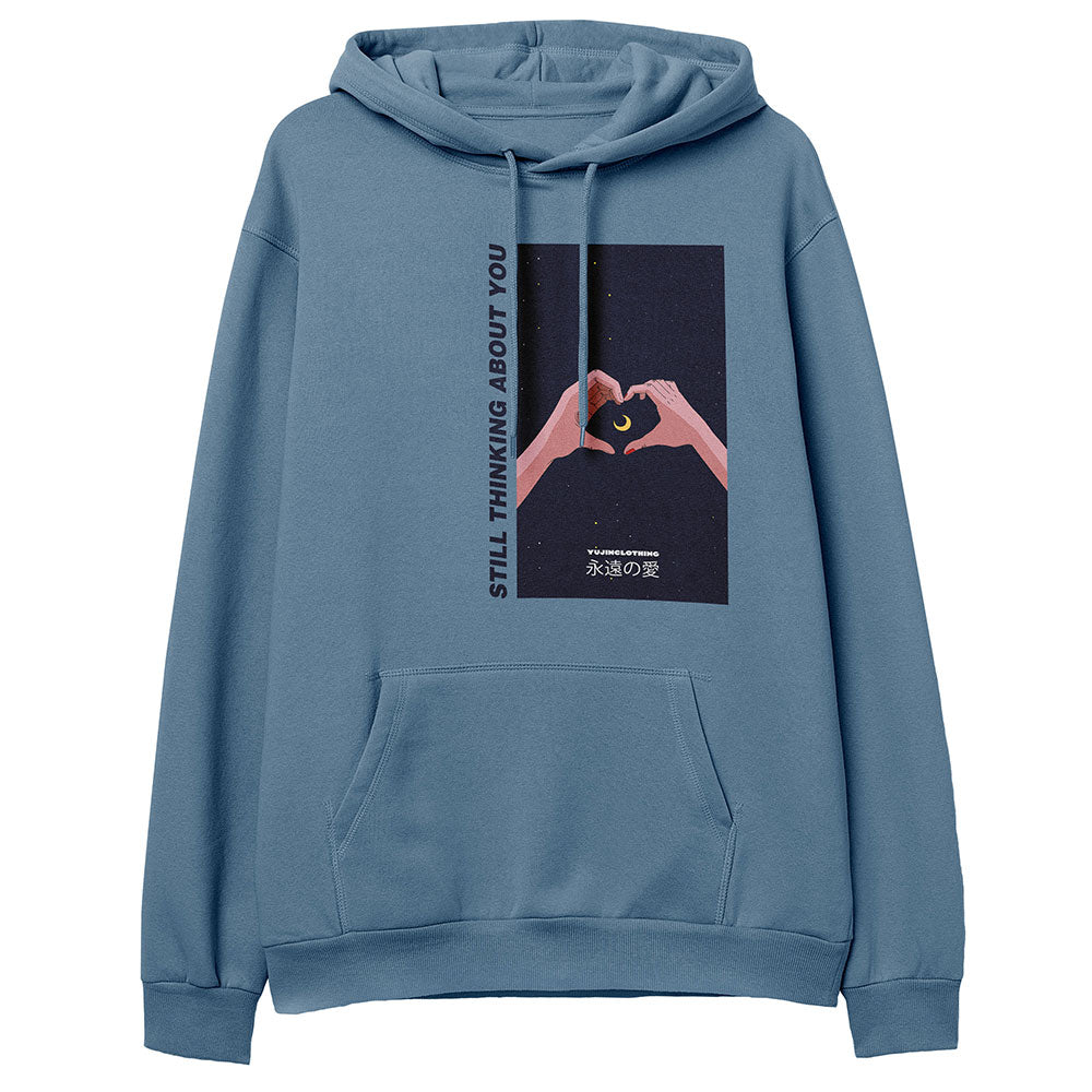 Still Thinking About You Hoodie | Yūjin Japanese Anime Streetwear Clothing