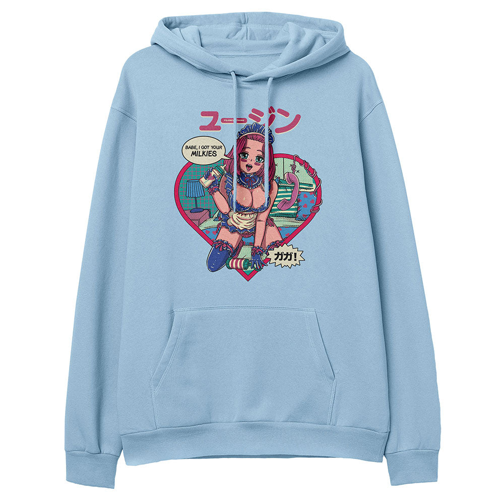 Got Your Milkies Hoodie | Yūjin Japanese Anime Streetwear Clothing