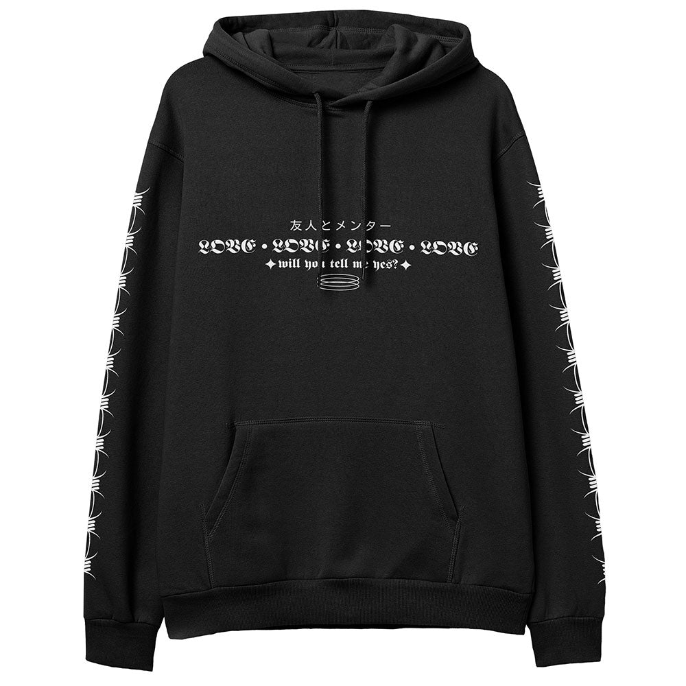 Love Hoodie | Yūjin Japanese Anime Streetwear Clothing
