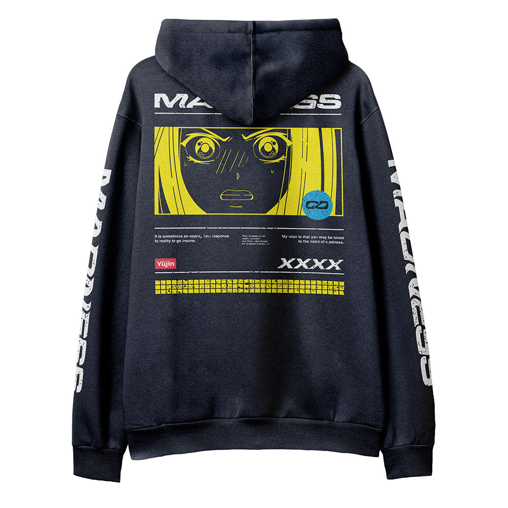 Madness Hoodie | Yūjin Japanese Anime Streetwear Clothing