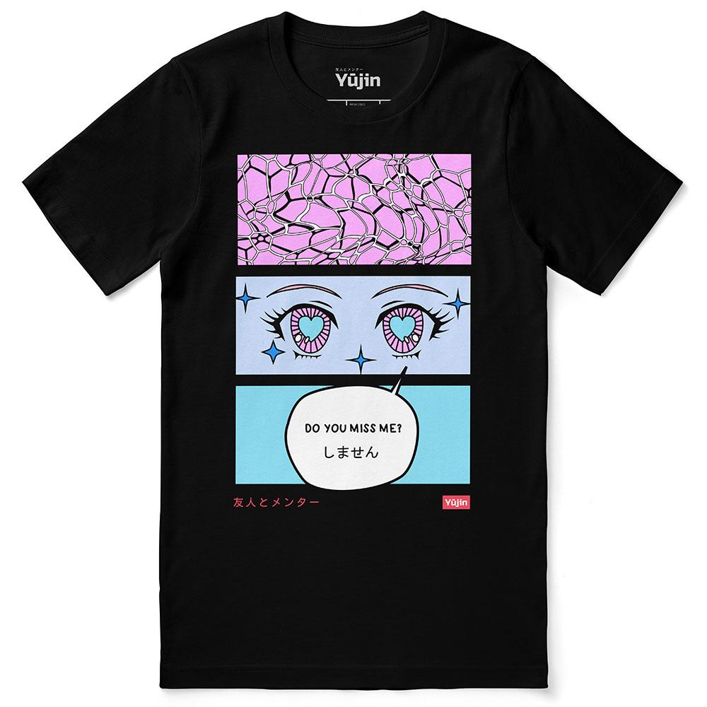 Miss Me T-Shirt | Yūjin Japanese Anime Streetwear Clothing
