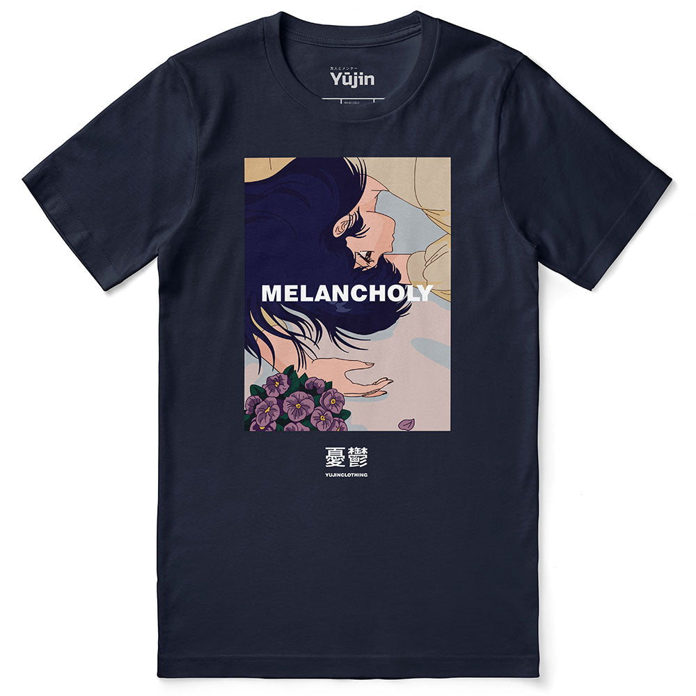 Melancholy T-Shirt | Yūjin Japanese Anime Streetwear Clothing