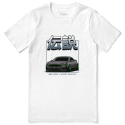 Never Look Back T-Shirt | Yūjin Japanese Anime Streetwear Clothing