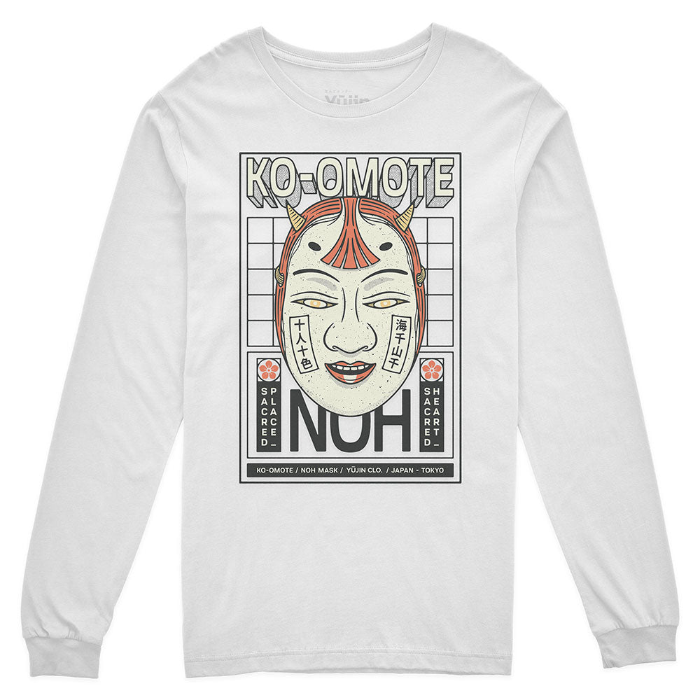 Ko-Omote Long Sleeve T-Shirt | Yūjin Japanese Anime Streetwear Clothing