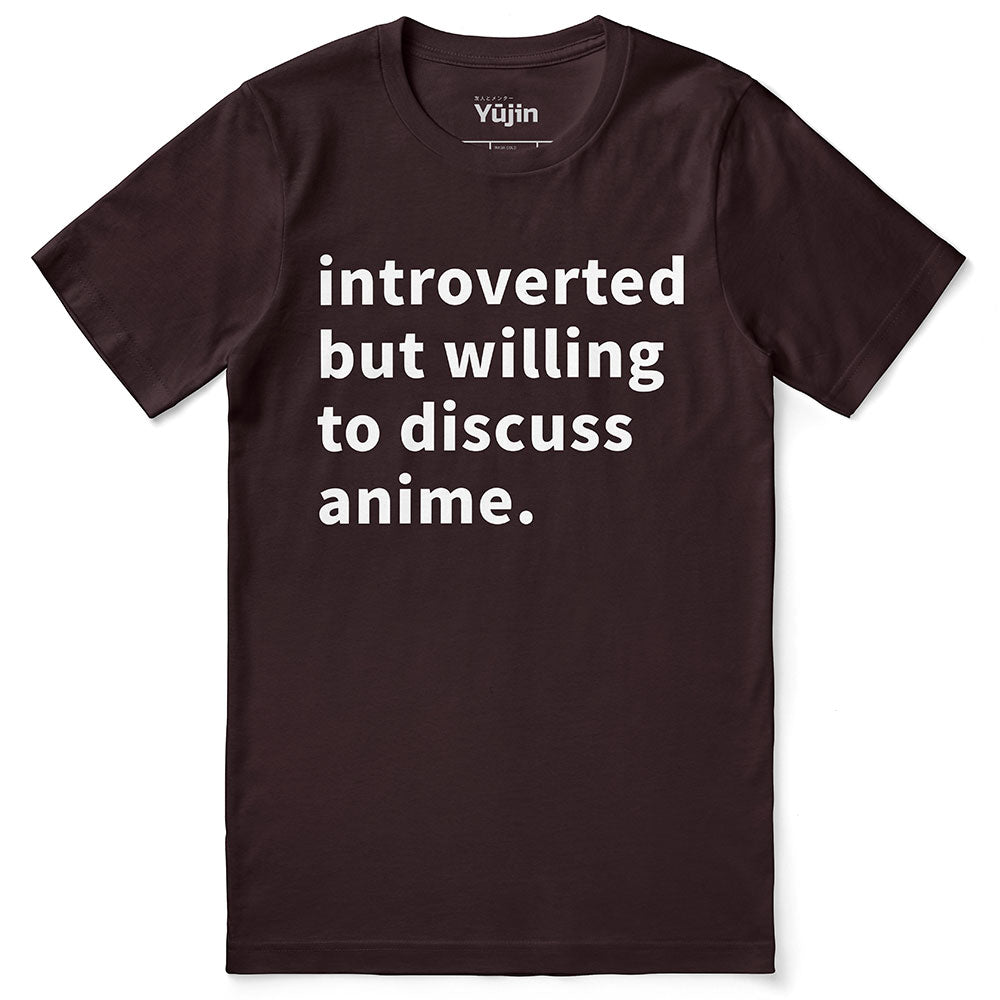 Introverted T-Shirt | Yūjin Japanese Anime Streetwear Clothing