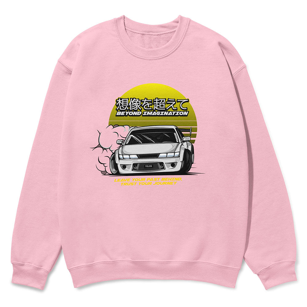 Beyond Imagination Sweatshirt | Yūjin Japanese Anime Streetwear Clothing