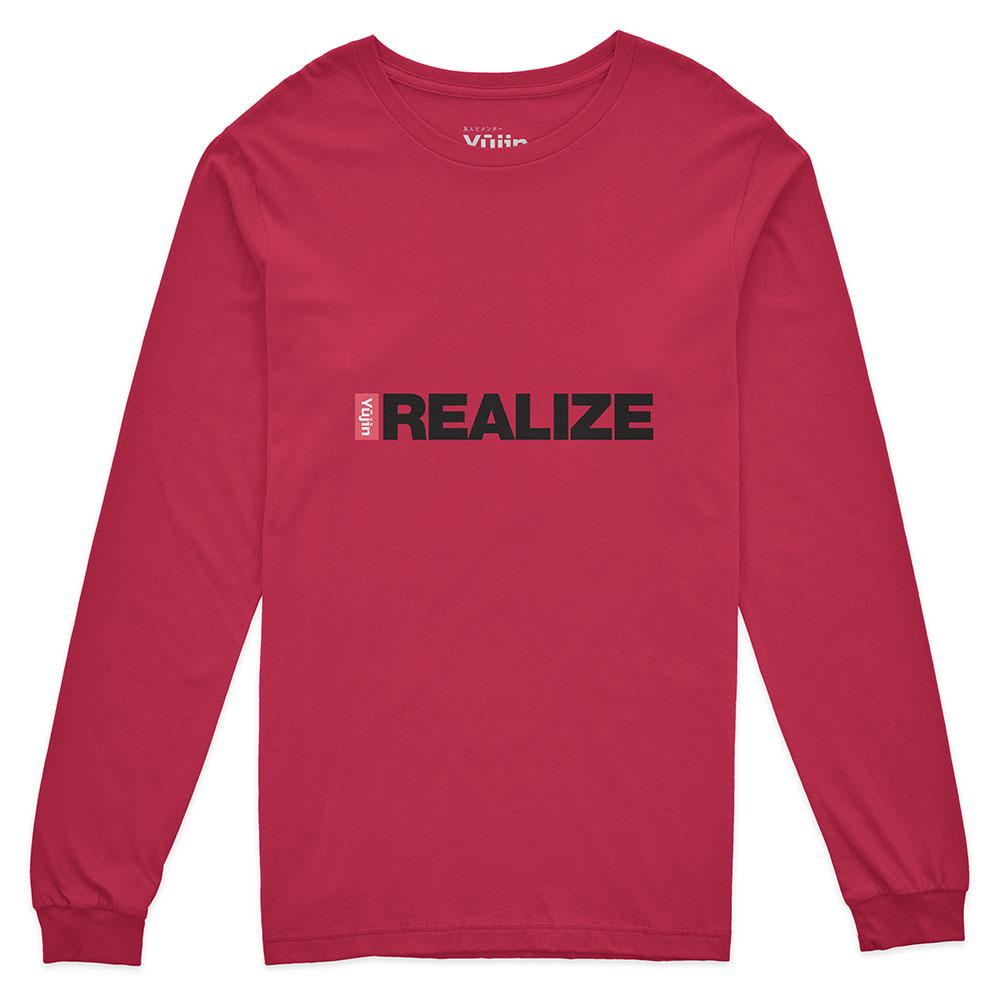 Realize Long Sleeve T-Shirt | Yūjin Japanese Anime Streetwear Clothing