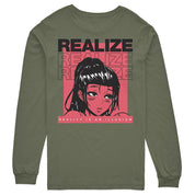 Realize Long Sleeve T-Shirt | Yūjin Japanese Anime Streetwear Clothing