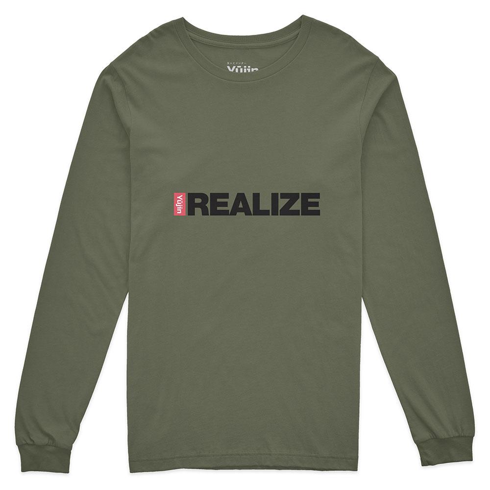 Realize Long Sleeve T-Shirt | Yūjin Japanese Anime Streetwear Clothing