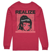 Realize Long Sleeve T-Shirt | Yūjin Japanese Anime Streetwear Clothing