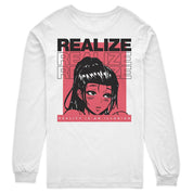 Realize Long Sleeve T-Shirt | Yūjin Japanese Anime Streetwear Clothing