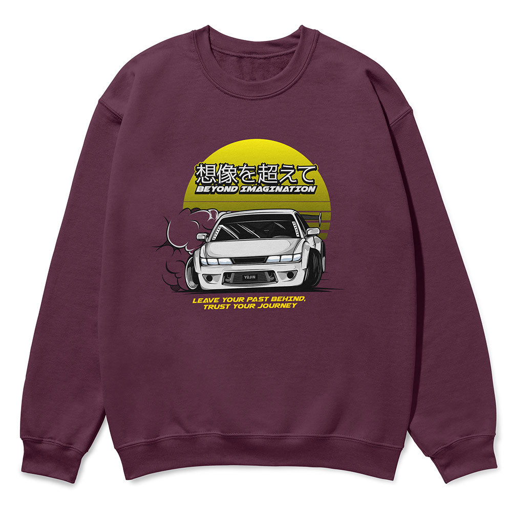 Beyond Imagination Sweatshirt | Yūjin Japanese Anime Streetwear Clothing