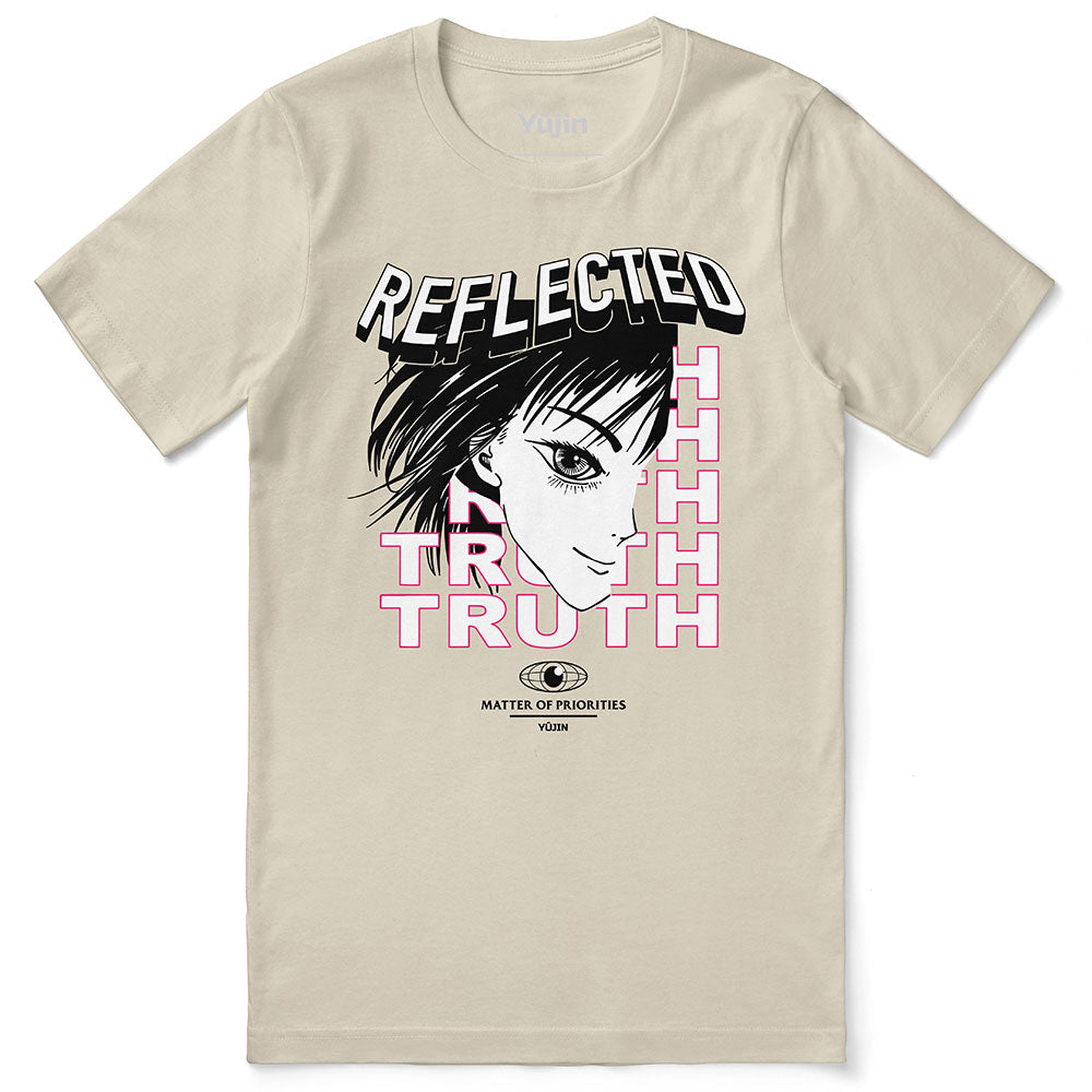 Reflected Truth T-Shirt | Yūjin Japanese Anime Streetwear Clothing