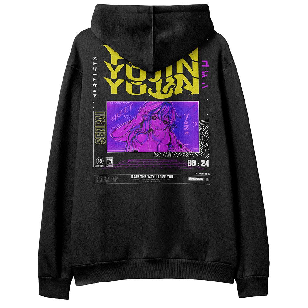 Senpai Hoodie | Yūjin Japanese Anime Streetwear Clothing