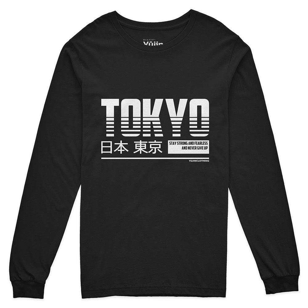 Stay Strong Long Sleeve T-Shirt | Yūjin Japanese Anime Streetwear