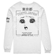 Japan Style Long Sleeve T-Shirt | Yūjin Japanese Anime Streetwear Clothing