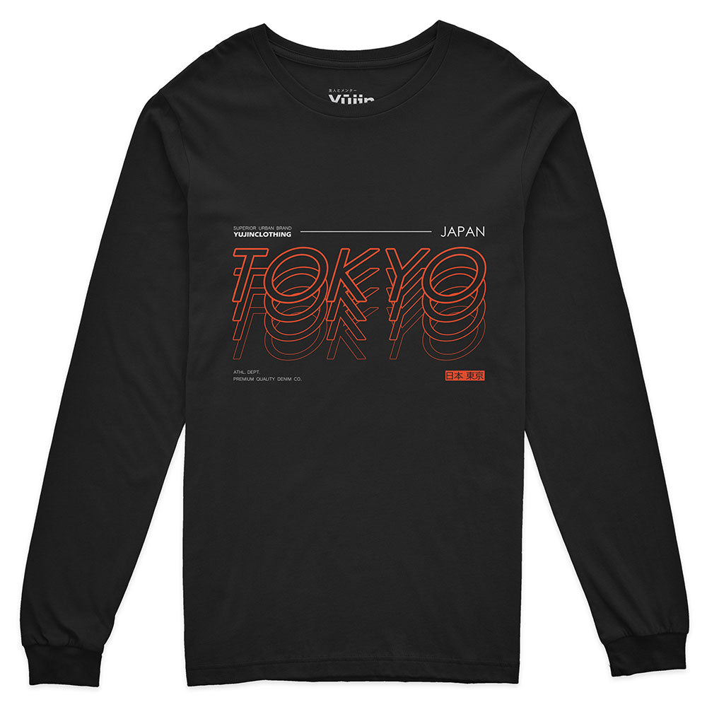 Tokyo Japan Long Sleeve T-Shirt | Yūjin Japanese Anime Streetwear