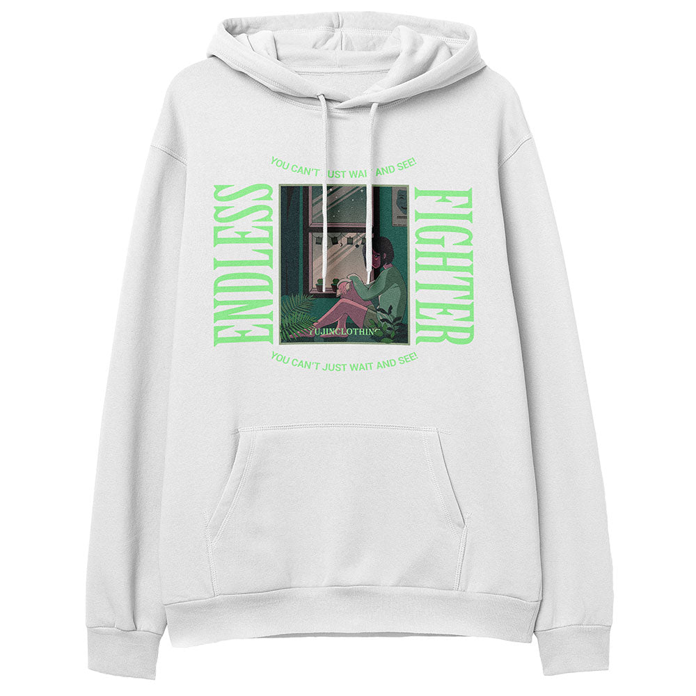 Endless Fighter Hoodie | Yūjin Japanese Anime Streetwear Clothing