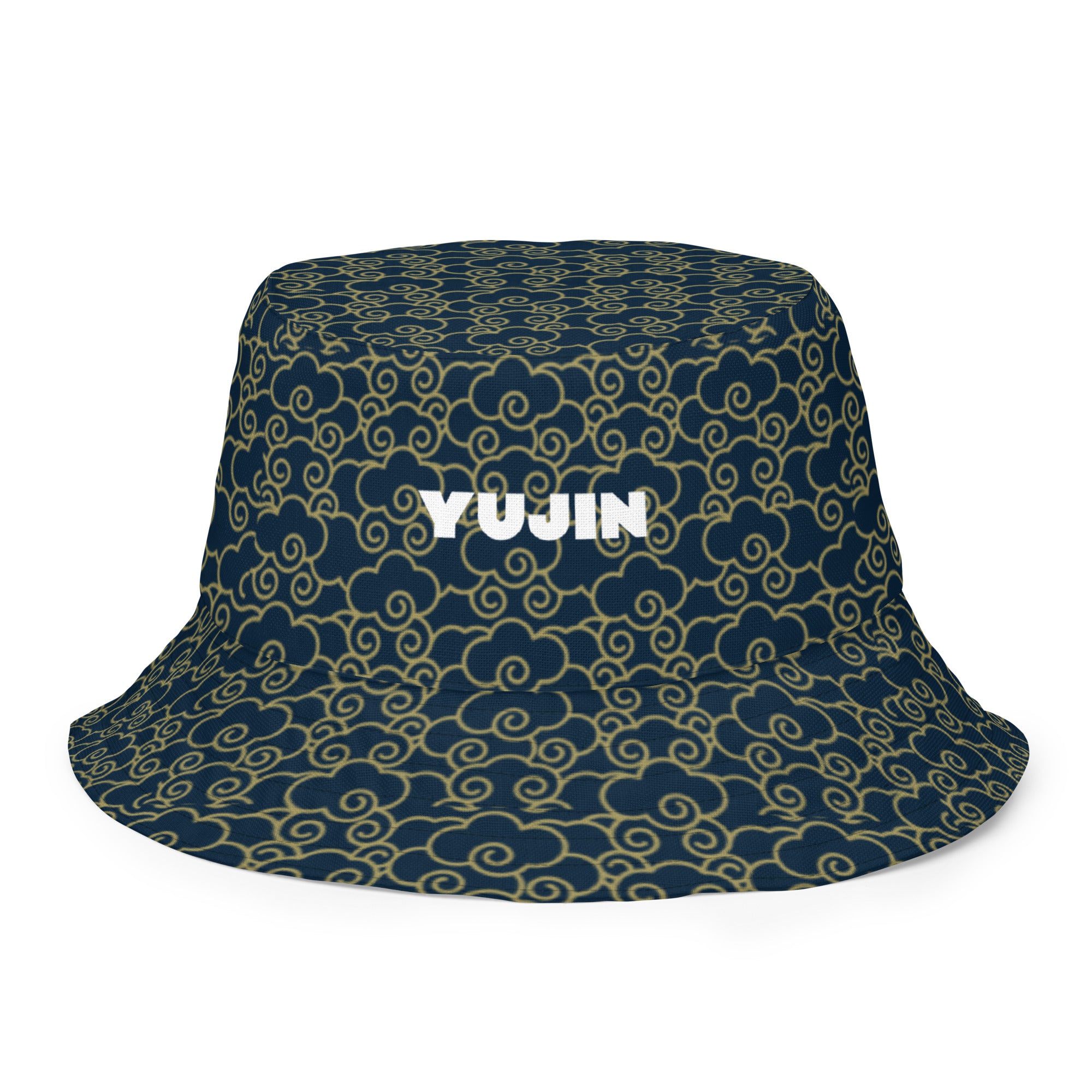 Japanese Clouds Reversible Bucket Hat | Yūjin Japanese Anime Streetwear Clothing