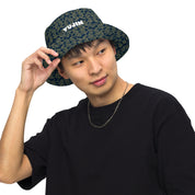 Japanese Clouds Reversible Bucket Hat | Yūjin Japanese Anime Streetwear Clothing
