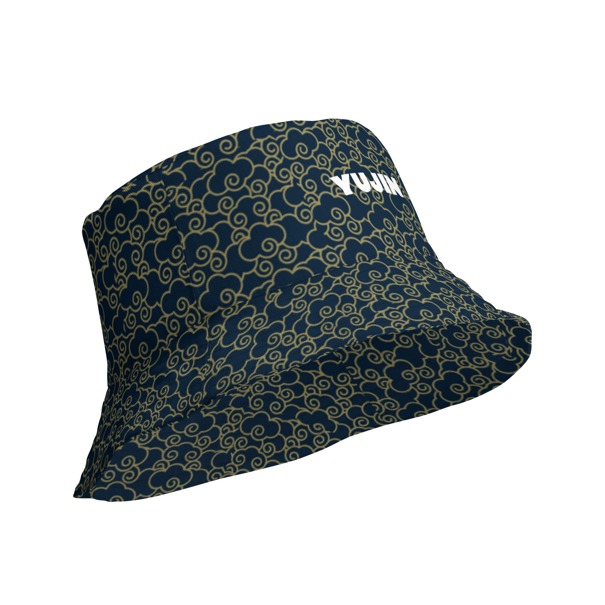 Japanese Clouds Reversible Bucket Hat | Yūjin Japanese Anime Streetwear Clothing