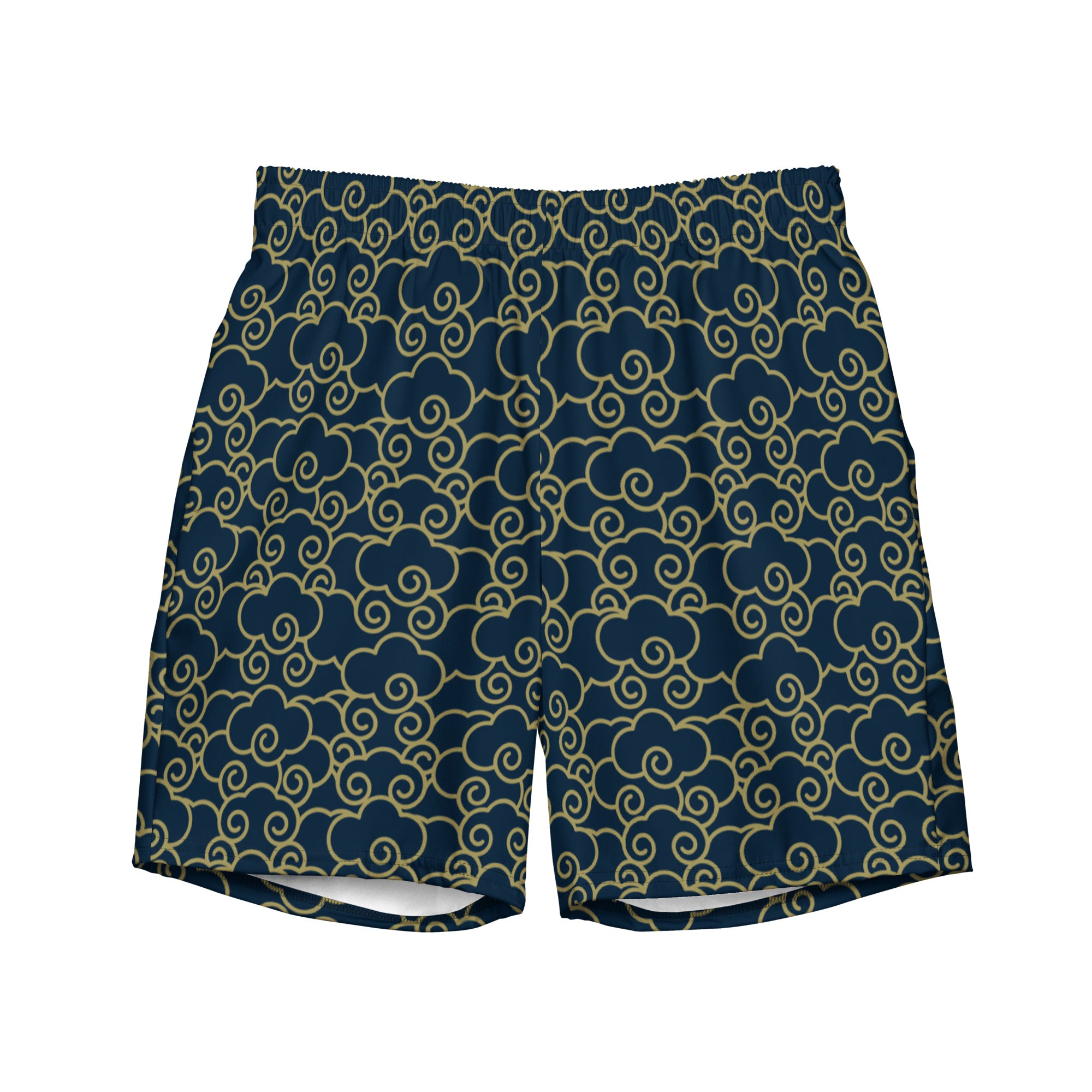 Badehose mit japanischen Wolken