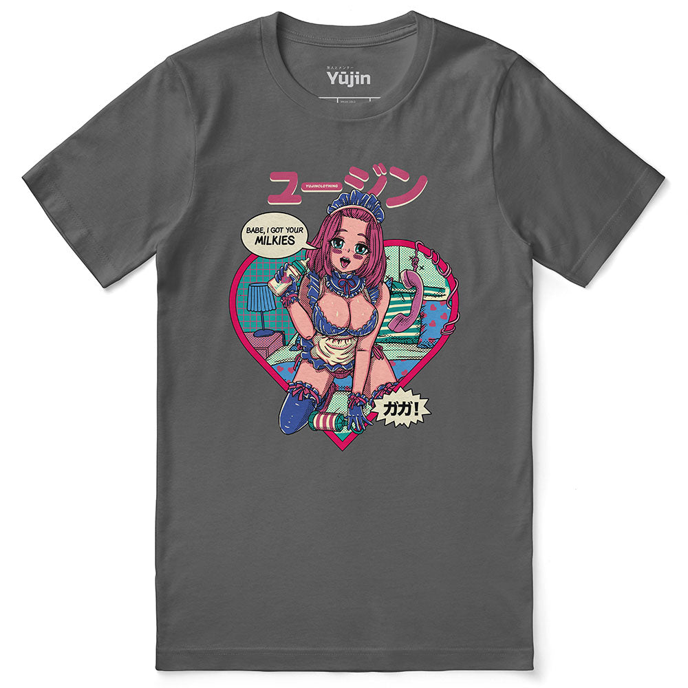 Got Your Milkies T-Shirt | Yūjin Japanese Anime Streetwear Clothing