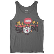 Samurai Cat Tank Top | Yūjin Japanese Anime Streetwear Clothing