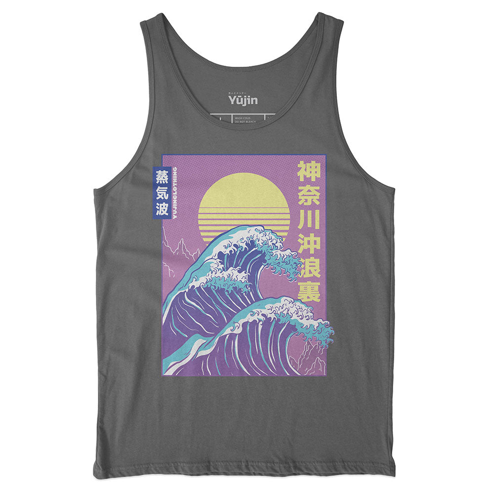 Big Wave Tank Top | Yūjin Japanese Anime Streetwear Clothing