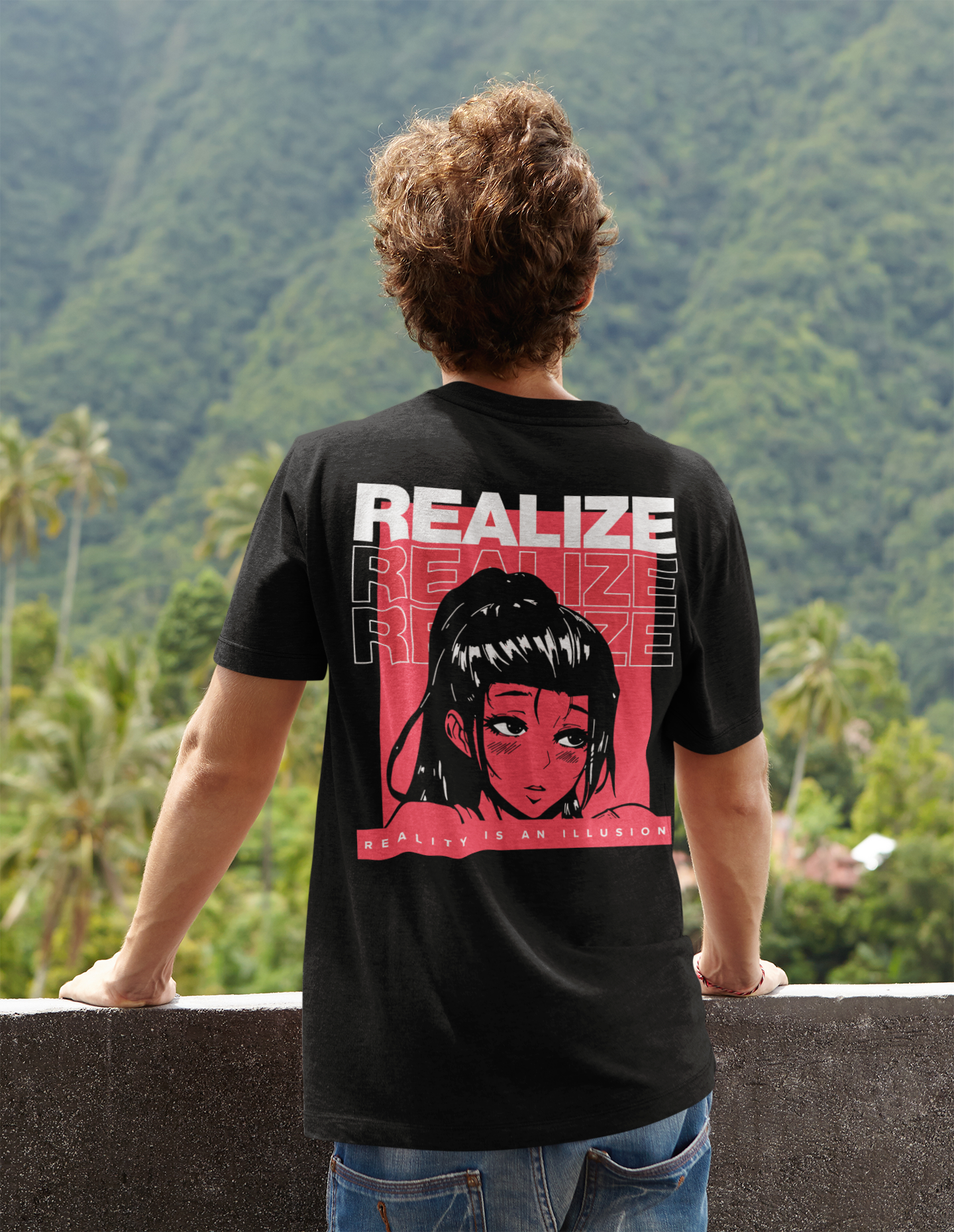 Realize T-Shirt | Yūjin Japanese Anime Streetwear Clothing