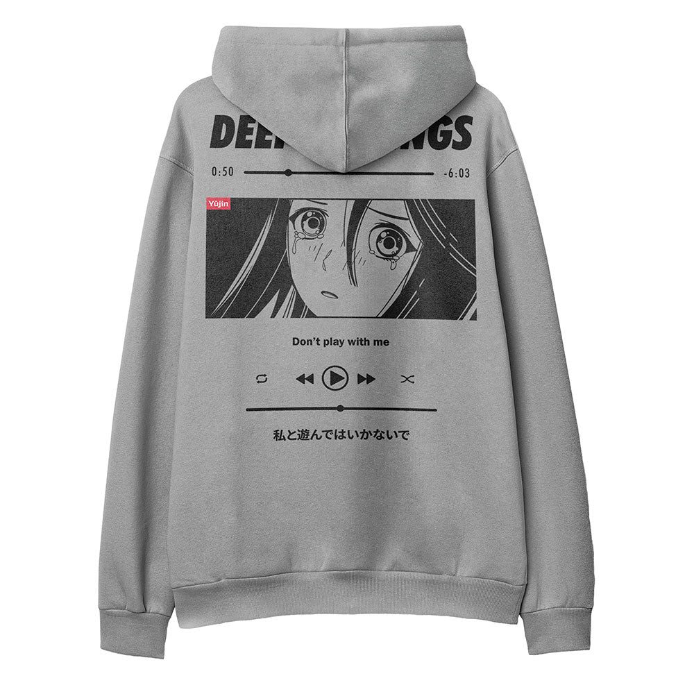 Deep Feelings Hoodie | Yūjin Japanese Anime Streetwear Clothing