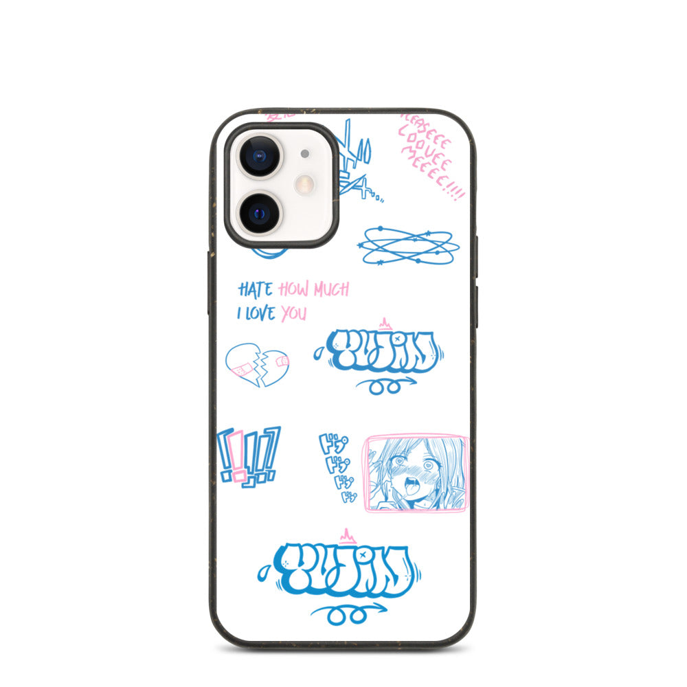 Notice Me Biodegradable iPhone Case | Yūjin Japanese Anime Streetwear Clothing